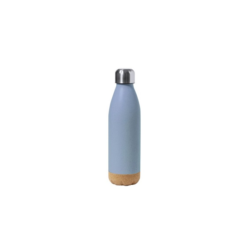Gourde Personnalisable Éco-responsable - Stroud Matières : liège Couleurs : bleu