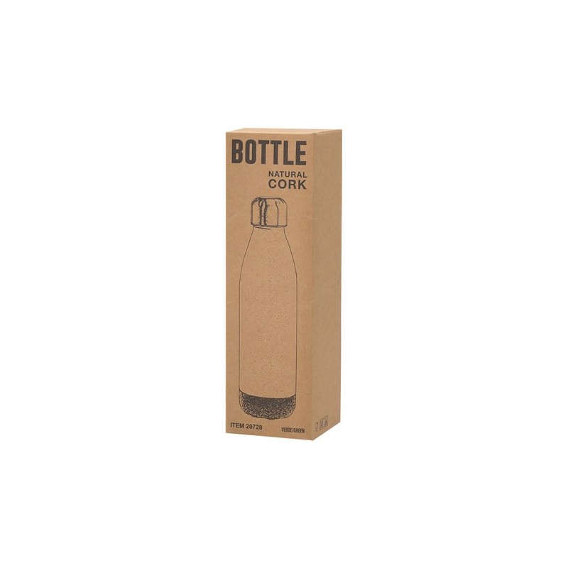 Gourde Personnalisable Éco-responsable - Stroud Matières : liège Couleurs : bleu objet promotionnel éco-responsable