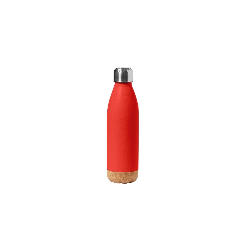 Gourde Personnalisable Éco-responsable - Stroud Matières : liège Couleurs : rouge cadeau entreprise pas cher