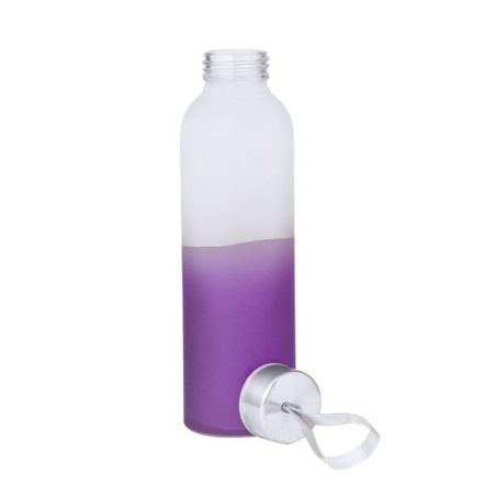 Bidon en Verre et Inox 500 ml Personnalisé - Nortalik Matières : acier inoxydable Couleurs : jaune objet promo petit budget