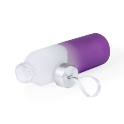 Bidon en Verre et Inox 500 ml Personnalisé - Nortalik Matières : acier inoxydable Couleurs : jaune goodies publicitaire durable