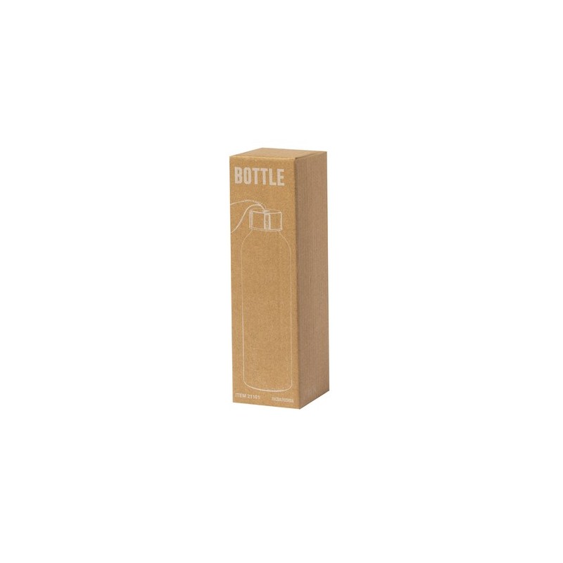 Bidon en Verre et Inox 500 ml Personnalisé - Nortalik Matières : acier inoxydable Couleurs : jaune personnalisation rapide en Fr