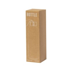Bidon en Verre et Inox 500 ml Personnalisé - Nortalik Matières : acier inoxydable Couleurs : bleu accessoire événementiel unique