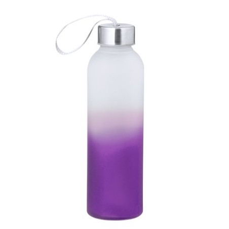Bidon en Verre et Inox 500 ml Personnalisé - Nortalik Matières : acier inoxydable Couleurs : fuchsia goodies publicitaire événem