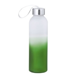 Bidon en Verre et Inox 500 ml Personnalisé - Nortalik Matières : acier inoxydable Couleurs : rouge livraison express 24h 48h