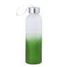 Bidon en Verre et Inox 500 ml Personnalisé - Nortalik Matières : acier inoxydable Couleurs : vert cadeau entreprise pas cher