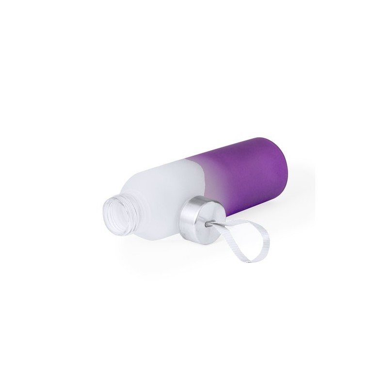 Bidon en Verre et Inox 500 ml Personnalisé - Nortalik Matières : acier inoxydable Couleurs : vert personnalisable avec votre log