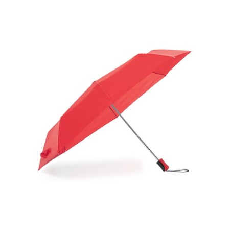 Parapluie Élégant Publicitaire Sandy Matières : polyester Couleurs : gris clair objet promotionnel éco-responsable