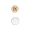 Bougie Aromatique Personnalisée en Verre au Parfum de Noël et Vanille - Lilnax Matières : bois Couleurs : blanc cadeau entrepris