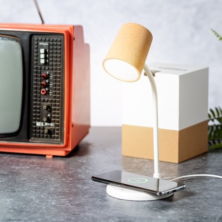 Lampe Personnalisée Multifonction Édition Limitée - Borstein Matières : liège cadeau client original