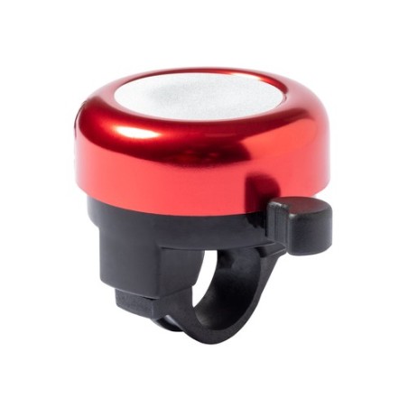 Sonnette de vélo personnalisée en aluminium résistant - Tolfen Matières : aluminium Couleurs : argenté objet promo petit budget