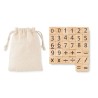 Jeu de comptage éducatif en bois personnalisé pas cher - EDUCOUNT Matières : bois Couleurs : beige