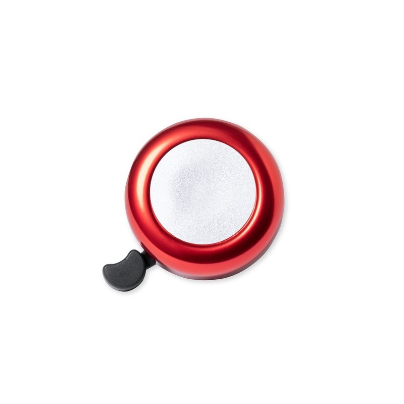 Sonnette de vélo personnalisée en aluminium résistant - Tolfen Matières : aluminium Couleurs : argenté marquage couleur éclatant