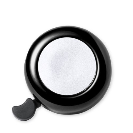Sonnette de vélo personnalisée en aluminium résistant - Tolfen Matières : aluminium Couleurs : noir accessoire événementiel uniq