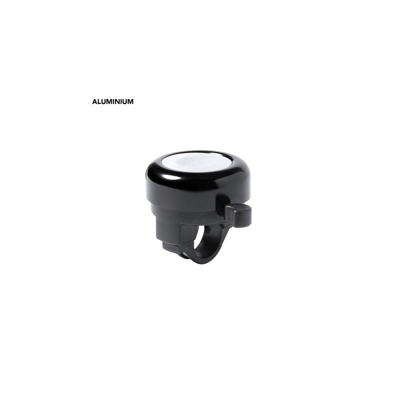 Sonnette de vélo personnalisée en aluminium résistant - Tolfen Matières : aluminium Couleurs : rouge marquage laser ultra précis