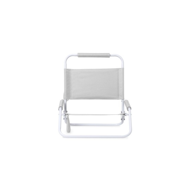 Chaise de Plage Légère et Pratique Personnalisée Pas Cher - Coswel Matières : polyester Couleurs : gris