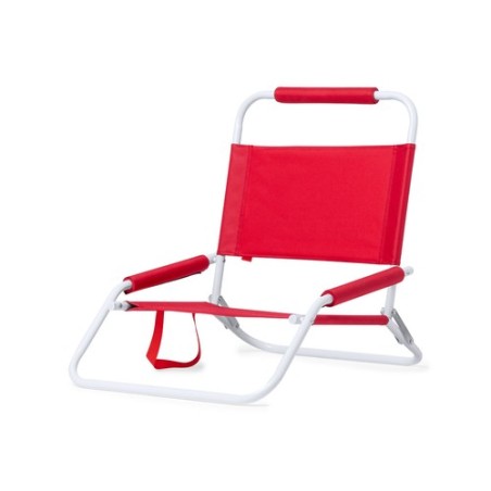 Chaise de Plage Légère et Pratique Personnalisée Pas Cher - Coswel Matières : polyester Couleurs : gris personnalisation rapide 