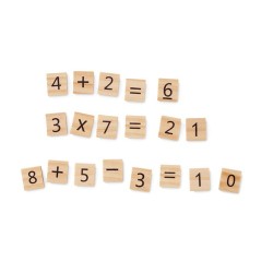 Jeu de comptage éducatif en bois personnalisé pas cher - EDUCOUNT Matières : bois Couleurs : beige 2