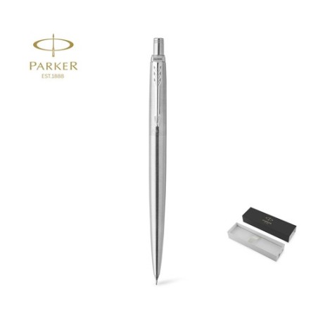 Portemine Personnalisé Publicitaire Jotter Core Parker Matières : acier inoxydable Couleurs : argenté personnalisable avec votre