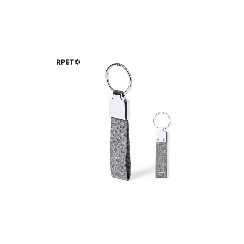Porte-Clés Éco-responsable Personnalisé Élégant Branis - pas cher Matières : métal Couleurs : bleu marine impression haute défin