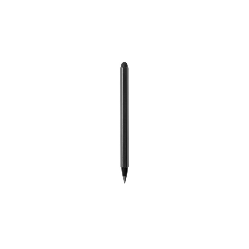Crayon Multifonction Éco-responsable Personnalisé Teluk Matières : aluminium recyclé  Couleurs : noir personnalisable avec votre