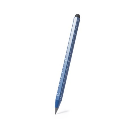 Crayon Multifonction Éco-responsable Personnalisé Teluk Matières : aluminium recyclé  Couleurs : blanc personnalisation rapide e