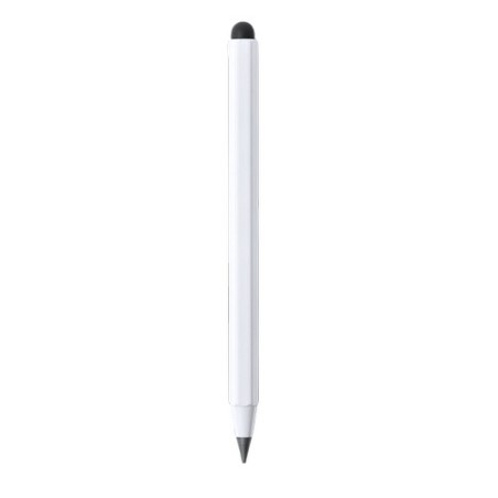 Crayon Multifonction Éco-responsable Personnalisé Teluk Matières : aluminium recyclé  Couleurs : blanc livraison express 24h 48h