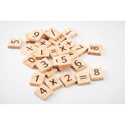 Jeu de comptage éducatif en bois personnalisé pas cher - EDUCOUNT Matières : bois Couleurs : beige goodies publicitaire événemen