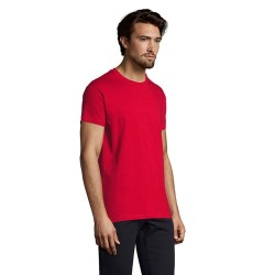 T-Shirt Homme 190g Publicitaire IMPERIAL Matières : coton Taille textile : S Couleurs : rouge personnalisable avec votre logo