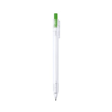 Stylo Éco-responsable Personnalisable - Lester Matières : PET recyclé Couleurs : vert