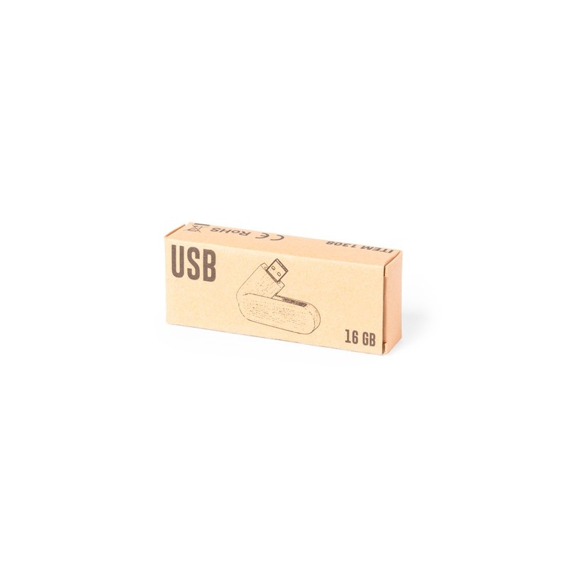Clé USB Publicitaire Personnalisée 16GB Vedun Matières : bois livraison express 24h 48h