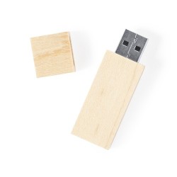 Clé USB Éco-responsable Pratique Personnalisée 16GB Nokex Matières : bois 2
