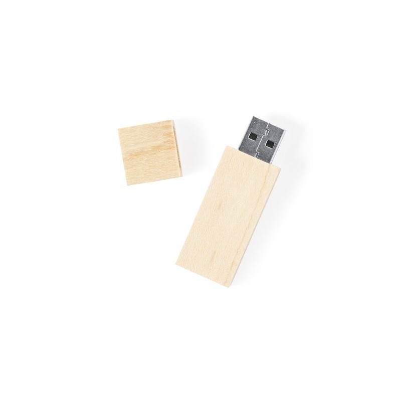 Clé USB Éco-responsable Pratique Personnalisée 16GB Nokex Matières : bois personnalisable avec votre logo
