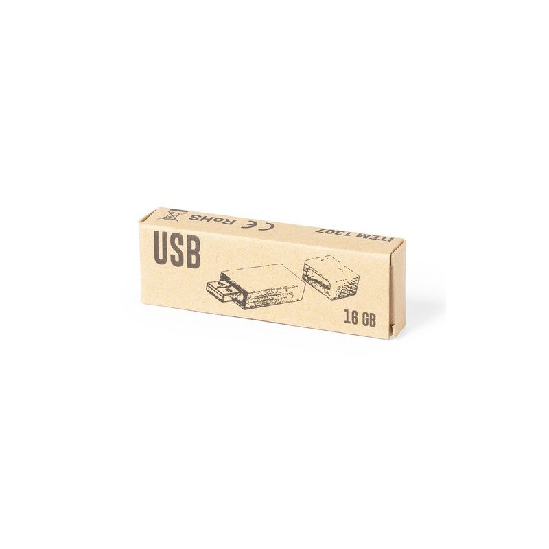 Clé USB Éco-responsable Pratique Personnalisée 16GB Nokex Matières : bois livraison express 24h 48h