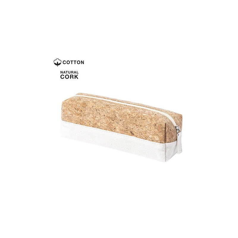 Trousse personnalisée  - Reiton Matières : liège Couleurs : naturel personnalisable avec votre logo
