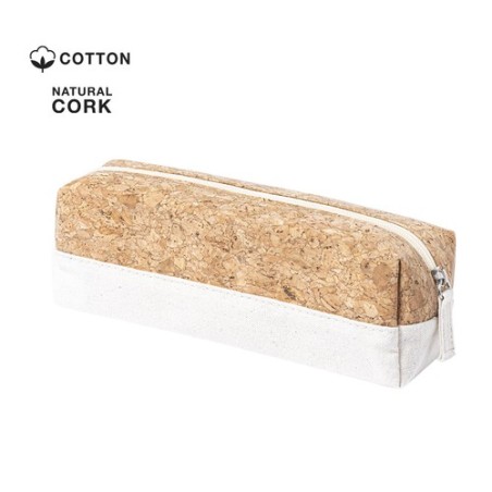 Trousse personnalisée  - Reiton Matières : liège Couleurs : naturel personnalisable avec votre logo