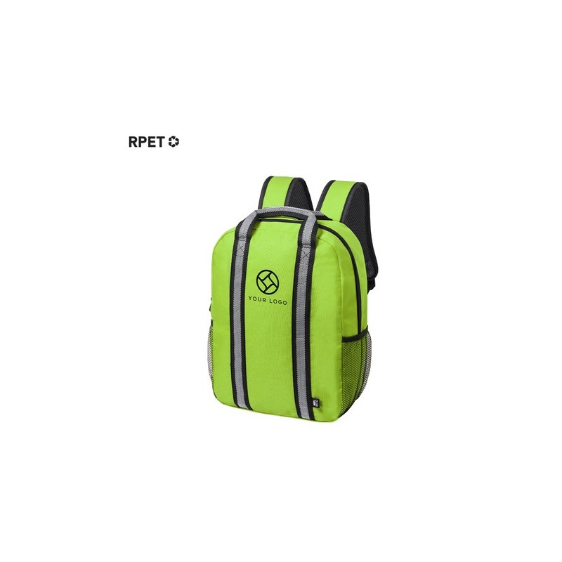 Sac à Dos Personnalisé Pratique et Durable Fabax pas cher Couleurs : bleu Matières : polyester recyclé marquage laser ultra préc