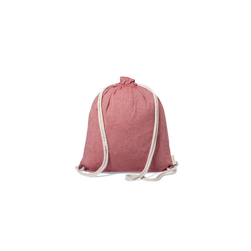 Sac à Dos Personnalisable Éco-responsable en Coton Recyclé Fenin Matières : coton recyclé Couleurs : bleu objet promotionnel éco