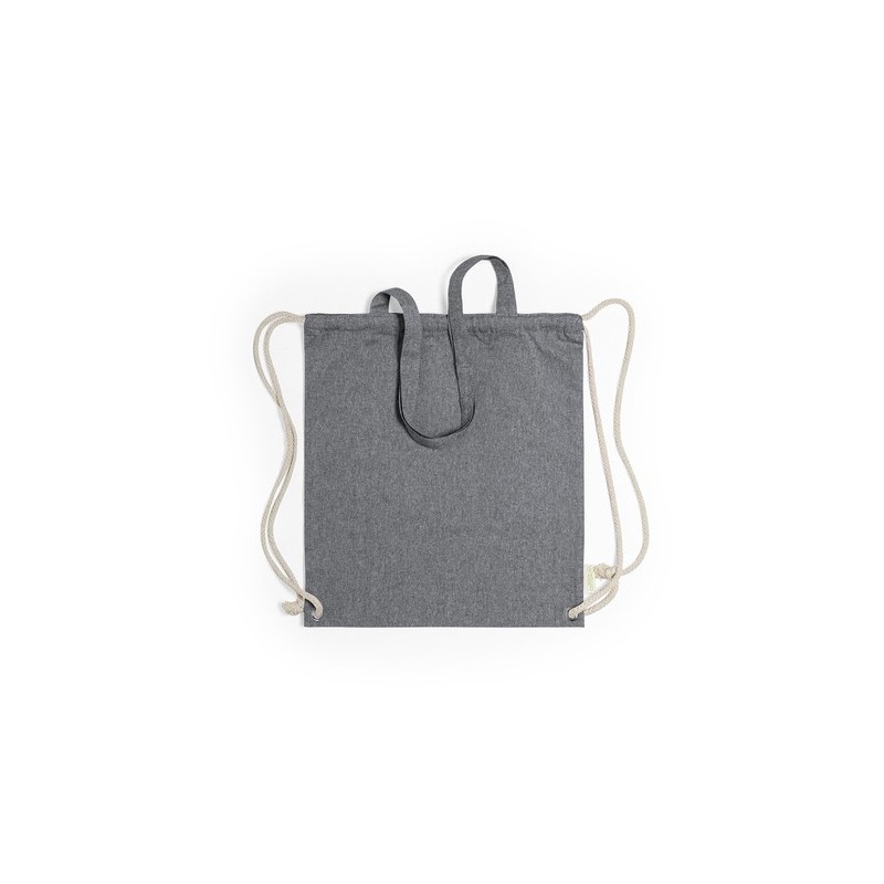Sac à Dos Personnalisable Éco-responsable en Coton Recyclé Fenin Matières : coton recyclé Couleurs : bleu cadeau collaborateur p