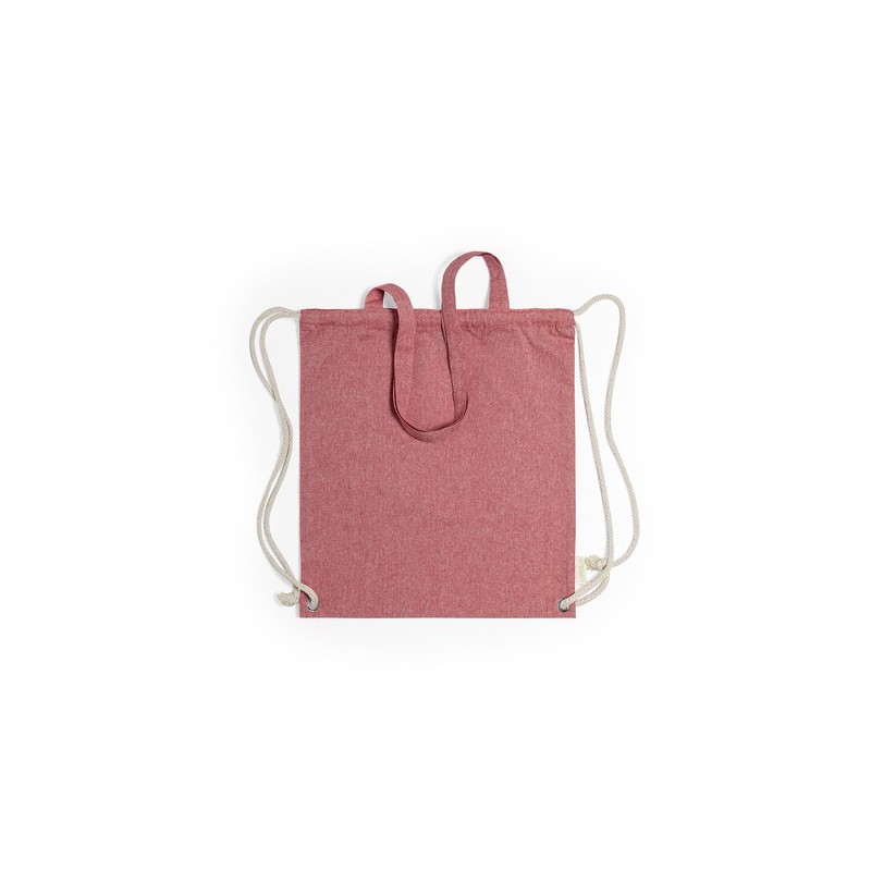 Sac à Dos Personnalisable Éco-responsable en Coton Recyclé Fenin Matières : coton recyclé Couleurs : bleu personnalisation sur m