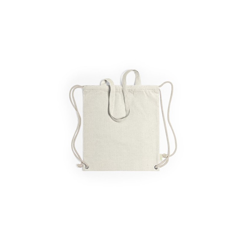 Sac à Dos Personnalisable Éco-responsable en Coton Recyclé Fenin Matières : coton recyclé Couleurs : bleu goodies publicitaire d