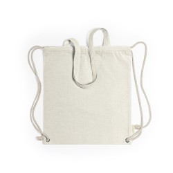 Sac à Dos Personnalisable Éco-responsable en Coton Recyclé Fenin Matières : coton recyclé Couleurs : bleu 2