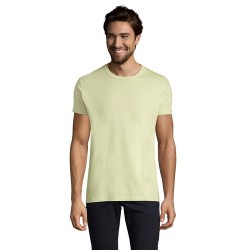 T-Shirt Homme 190g Publicitaire IMPERIAL Matières : coton Taille textile : S Couleurs : vert tilleul goodies personnalisé en sto