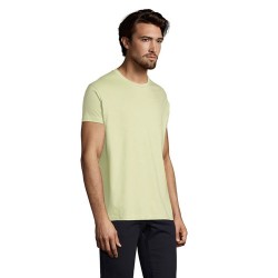 T-Shirt Homme 190g Publicitaire IMPERIAL Matières : coton Taille textile : XL Couleurs : vert tilleul cadeau client original