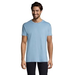 T-Shirt Homme 190g Publicitaire IMPERIAL Matières : coton Taille textile : L Couleurs : bleu ciel personnalisation sur mesure