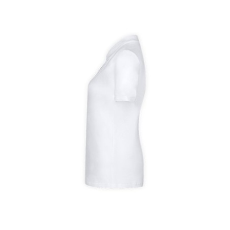 Polo Blanc Personnalisable Femme WPS180 "keya" Matières : coton Taille textile : XXL Couleurs : blanc objet publicitaire robuste