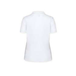 Polo Blanc Personnalisable Femme WPS180 "keya" Matières : coton Taille textile : S Couleurs : blanc objet promotionnel éco-respo