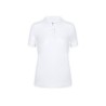 Polo Blanc Personnalisable Femme WPS180 "keya" Matières : coton Taille textile : M Couleurs : blanc goodies publicitaire événeme