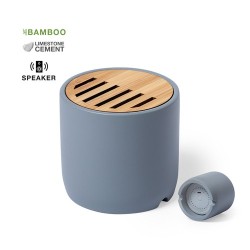 Haut-Parleur Bluetooth Personnalisé Design pas cher - Piler Matières : bambou