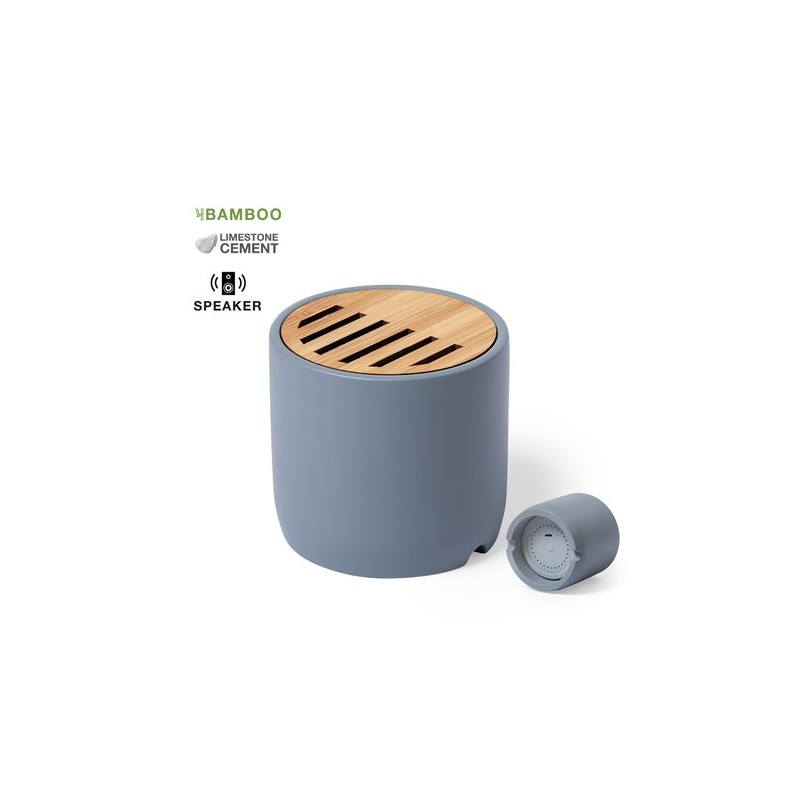 Haut-Parleur Bluetooth Personnalisé Design pas cher - Piler Matières : bambou